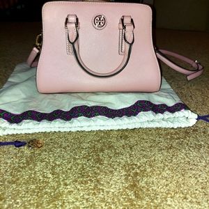 Tory Burch Mini Robinson Curved Satchel